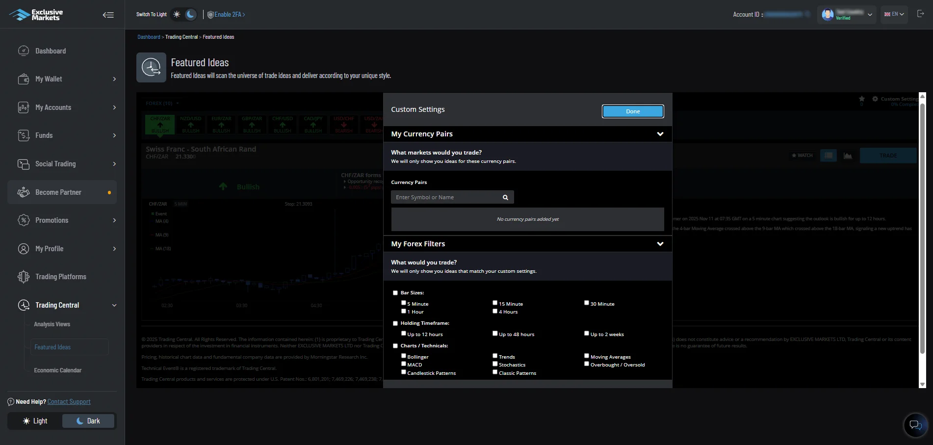 Trading Central Alpha Generation